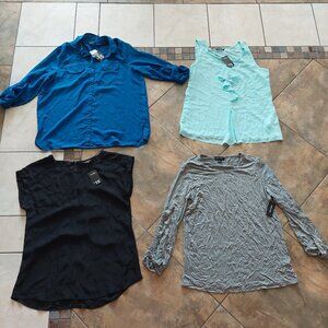 Bundle of 4 New Women's tops size M